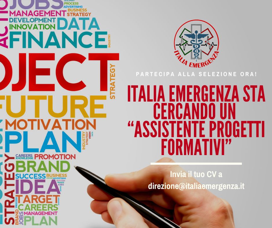 OFFERTA di LAVORO: Cercasi ASSISTENTE PROGETTI FORMATIVI